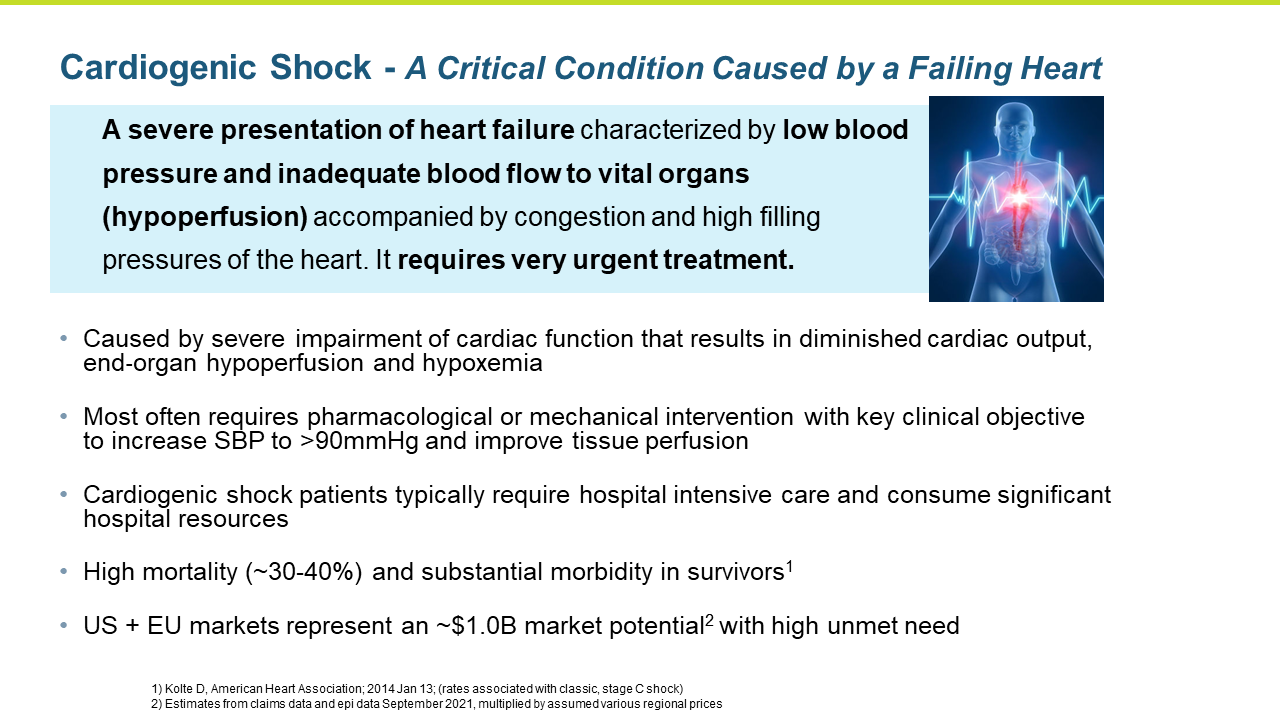 Cardiogenic Shock - A Critical Condition Caused by a Failing Heart 
