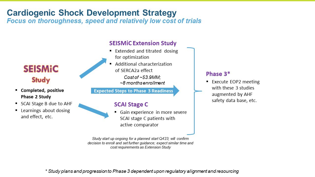 Cardiogenic Shock Development Strategy