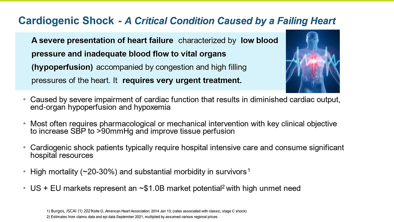 Cardiogenic Shock - A Critical Condition Caused by a Failing Heart